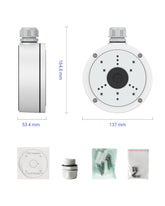 Outdoor Waterproof Aluminum Junction Box – Hide Your Security Camera Cables Easily